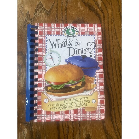 Gooseberry Patch "Whats For Dinner?" Cookbook - Picture 1 of 9